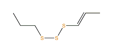 Propyl (E)-1-propenyl trisulfide